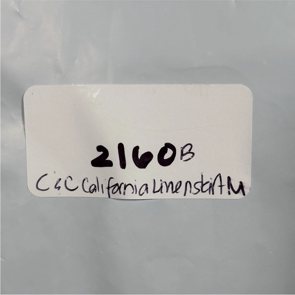 C & C California Mini Skirt Women's Medium Floral Tropical Hawaiian 100% Linen - Picture 8 of 8